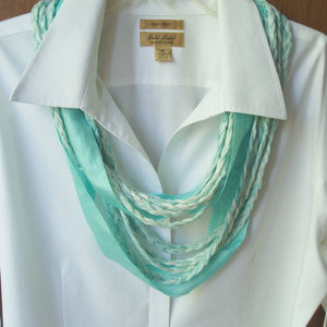 Lua Braided Silk Scarf